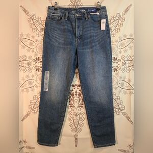 Old Navy Women's Straight Leg Jeans - Blue